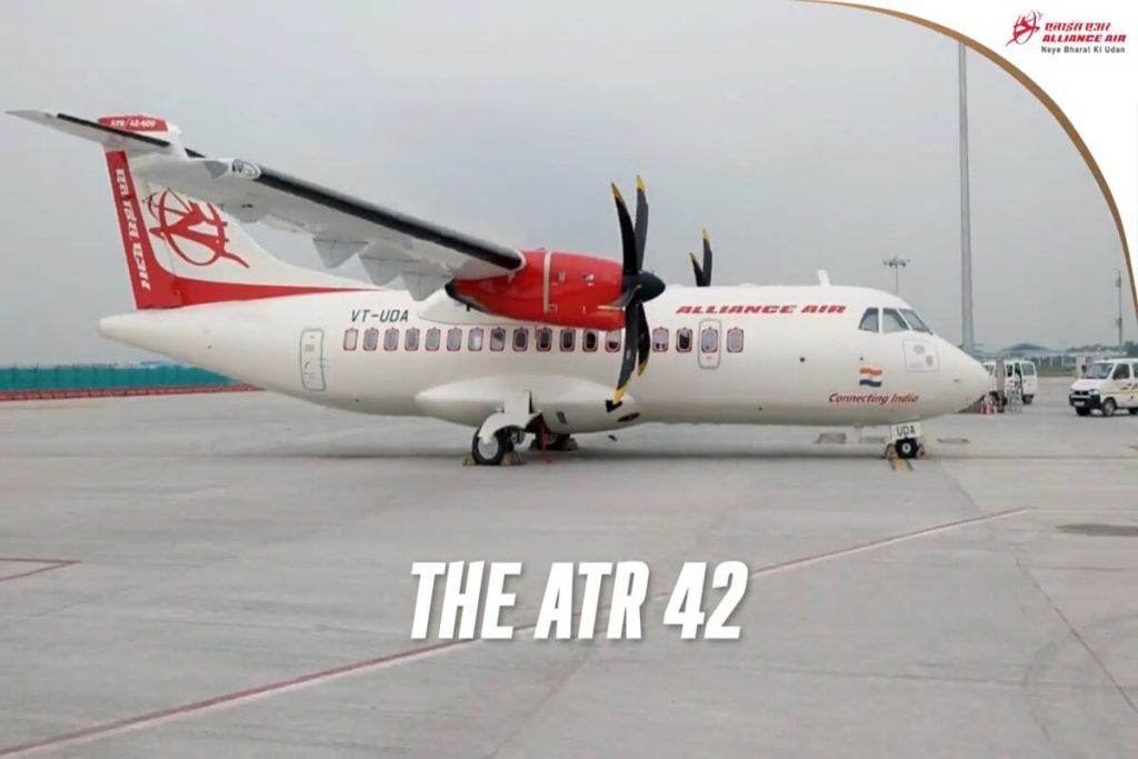 Alliance Air Adds an ATR42 to Its Fleet
