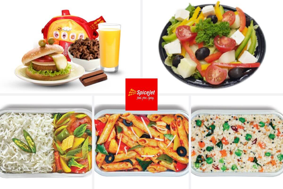 SpiceJet Inflight Food Offerings and Menu Spice Cafe