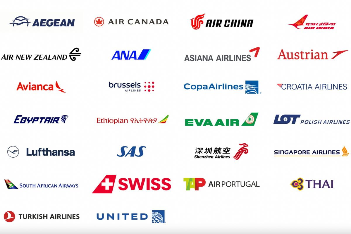 Star Alliance 26 Member Airlines as of Oct 2022