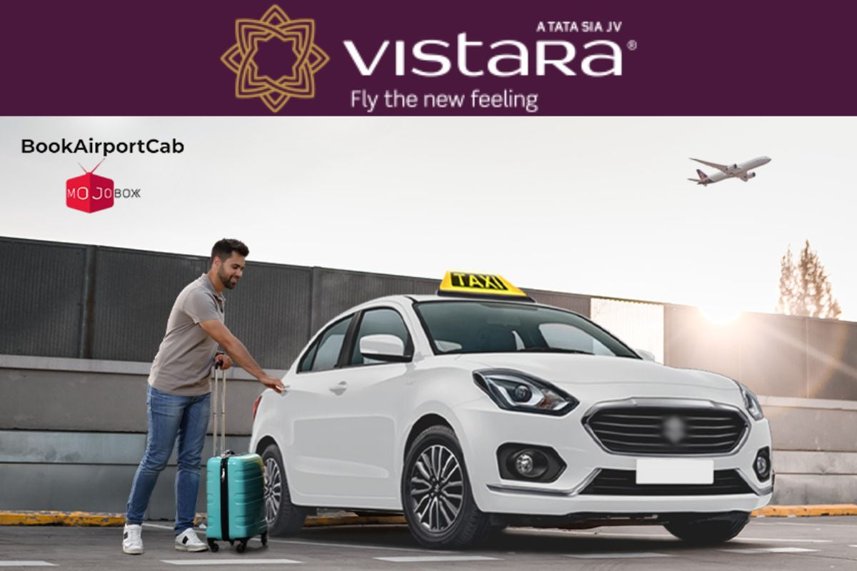 Vistara Partners With Bookairportcab to Offer Airport Taxi Service